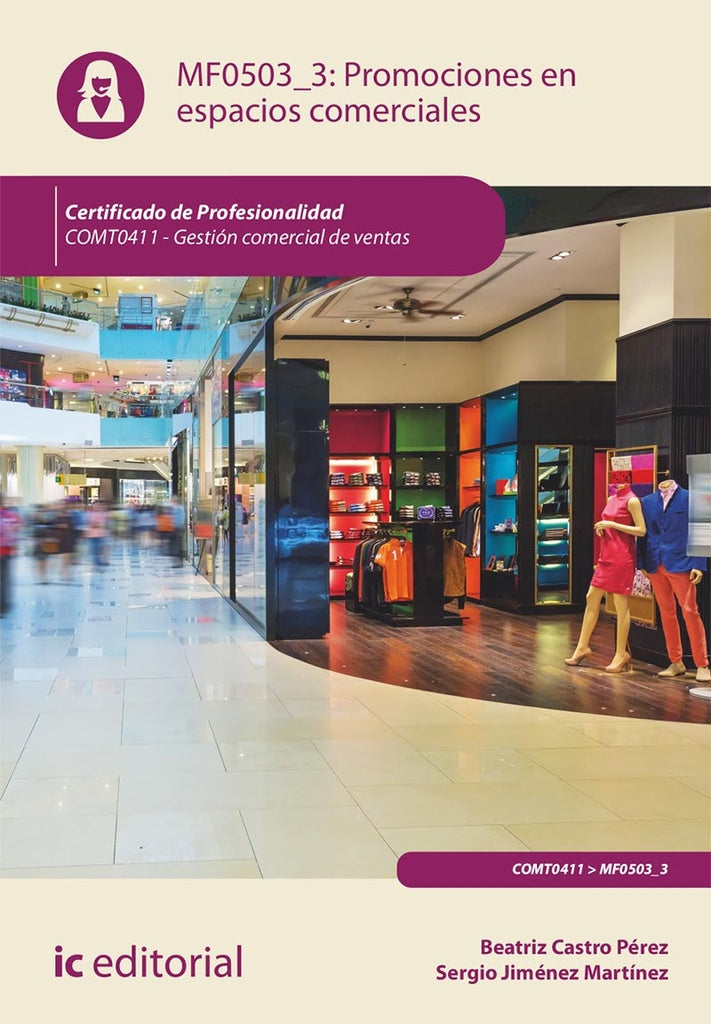 Promociones en espacios comerciales. COMT0411 -  Gestión comercial de ventas | Jiménez Martínez, Castro Pérez