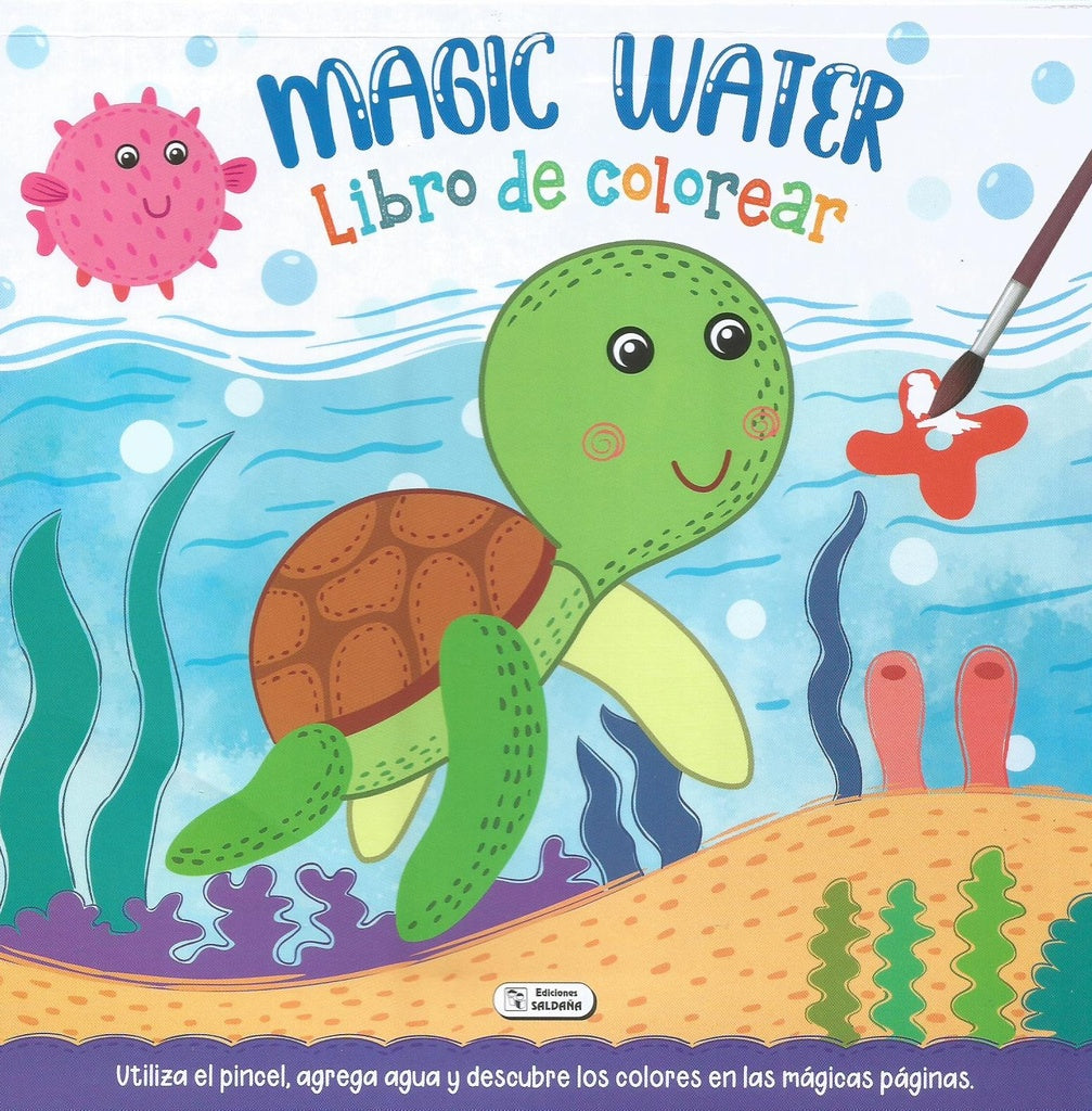 LIBRO DE COLOREAR MAGIC WATER