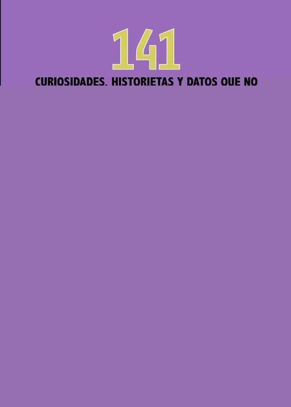 141 curiosidades, historietas y datos que no te servirán ni para ganar al Trivial | Ander Serrano Simón