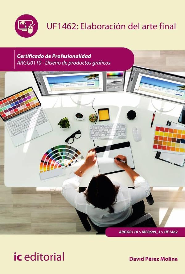 Elaboración del arte final. ARGG0110 - Diseño de productos gráficos | David Pérez Molina