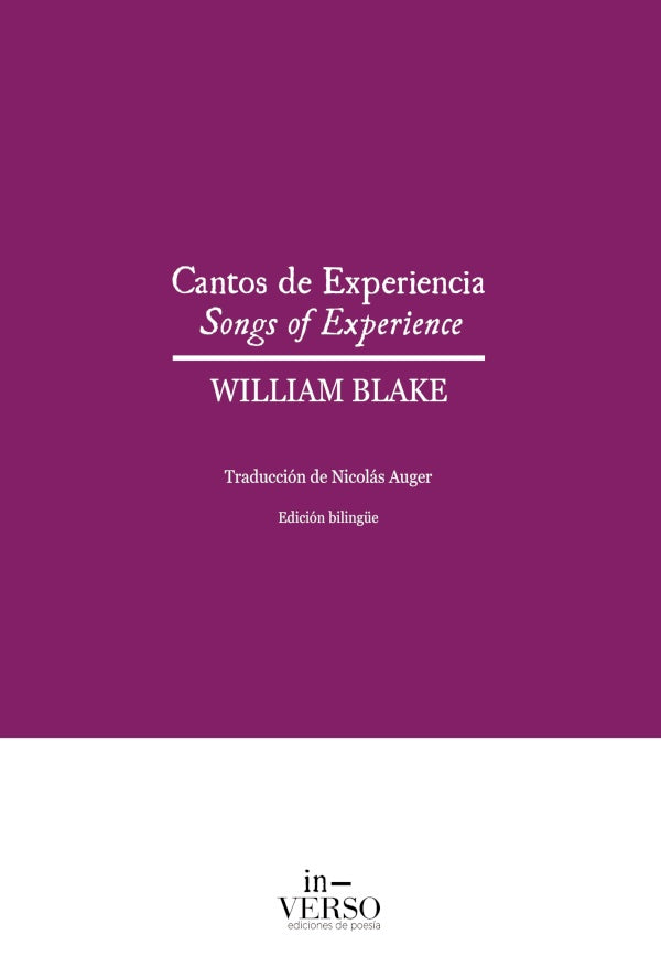Cantos de experiencia  | William Blake