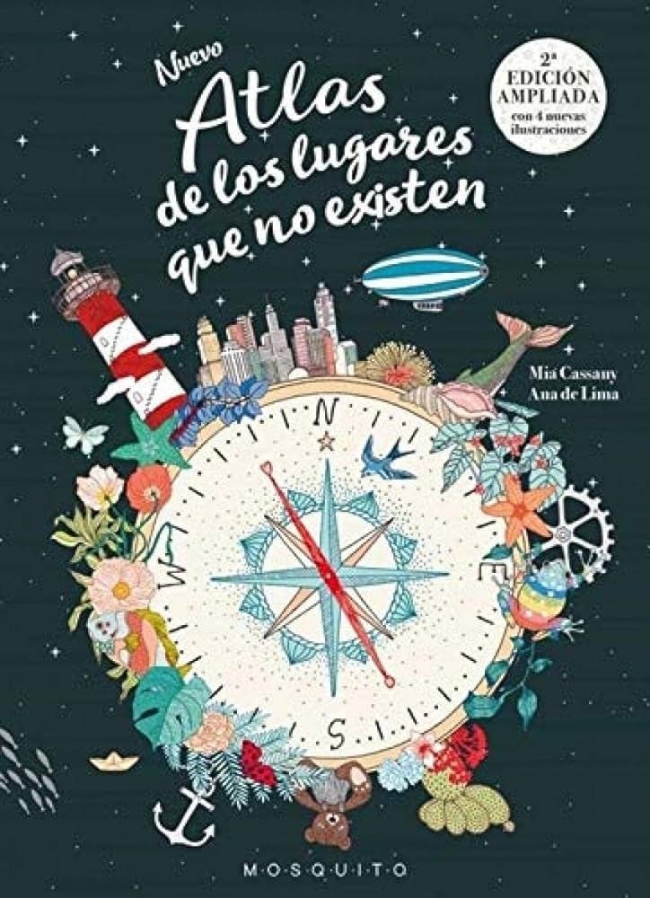 NUEVO ATLAS DE LOS LUGARES QUE NO EXISTEN (CON DETALLES).. | MIA  CASSANY
