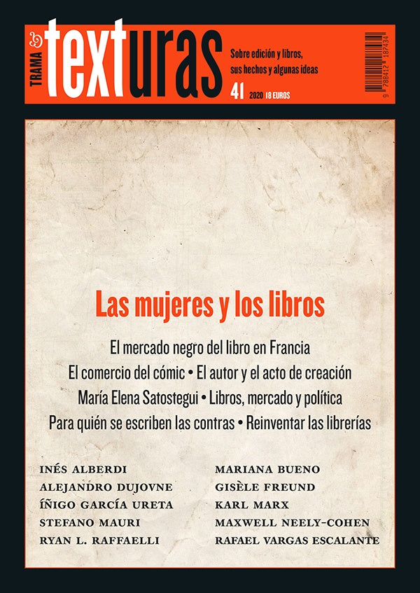 Texturas 41: las mujeres y los libros |   Varios autores