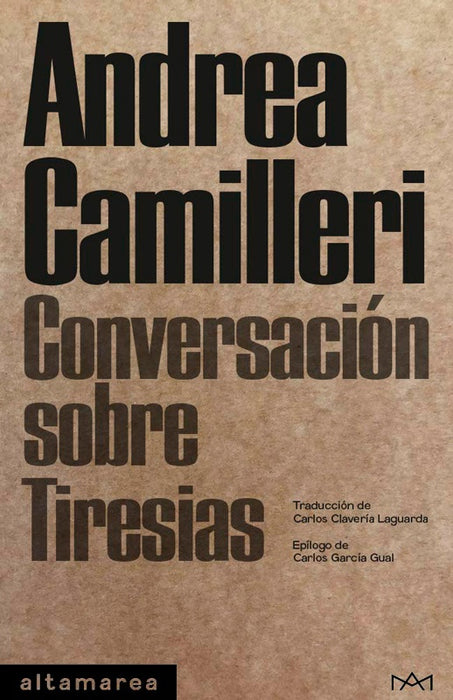 CONVERSACION SOBRE TIRESIAS* | Andrea Camilleri