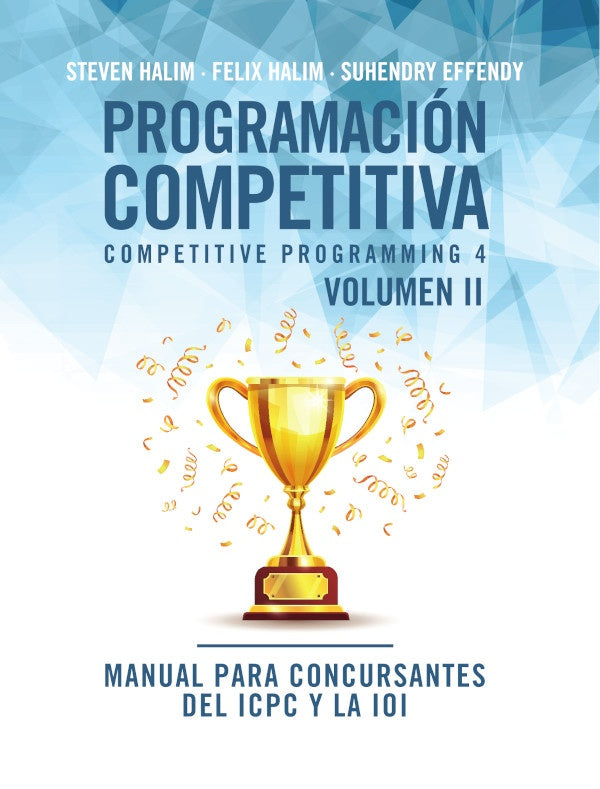 Programación competitiva (CP4) - Volumen II | Halim, Halim y otros