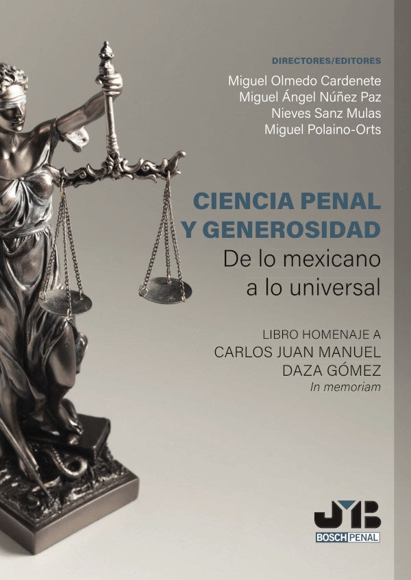 Ciencia Penal y Generosidad | Miguel Polaino-Orts