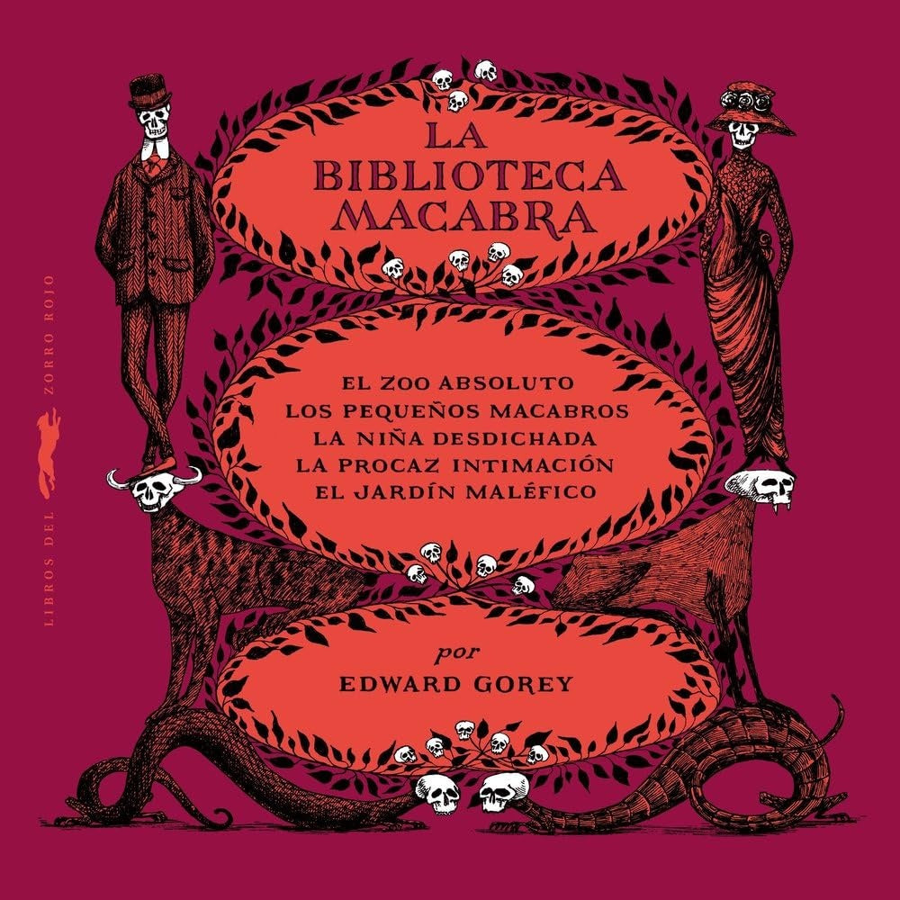 LA BIBLIOTECA MACABRA(ESTUCHE CON CINCO VOLÚMENES).. | Edward Gorey