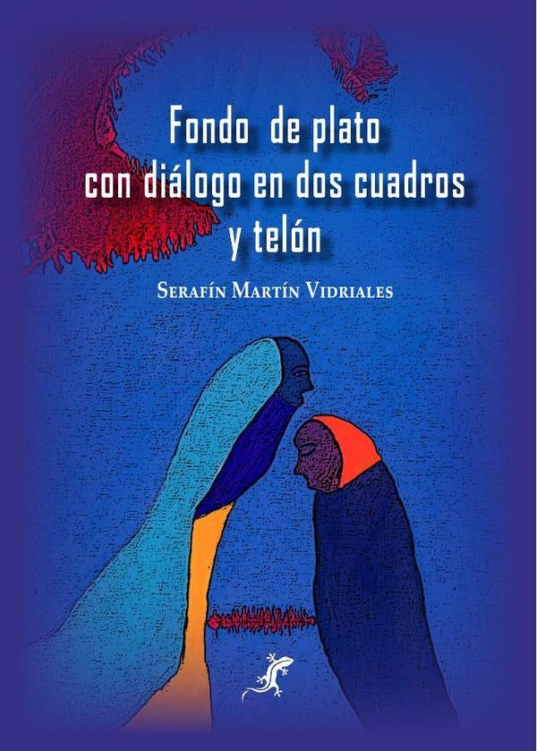 Fondo de plato con diálogo en dos cuadros y telón | Serafín Martín Vidriales