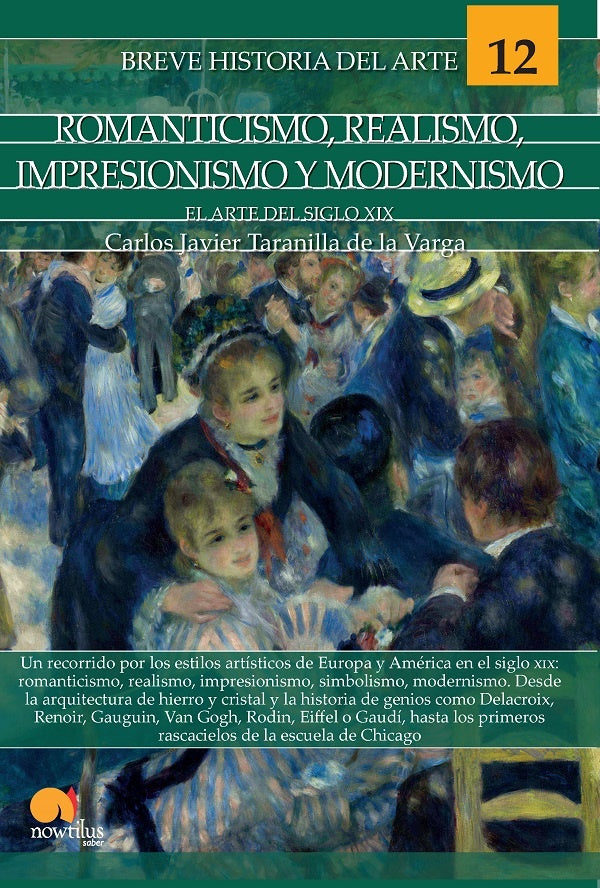 Breve historia del romanticismo, realismo, impresionismo y modernismo | Carlos Javier Taranilla de la Varga