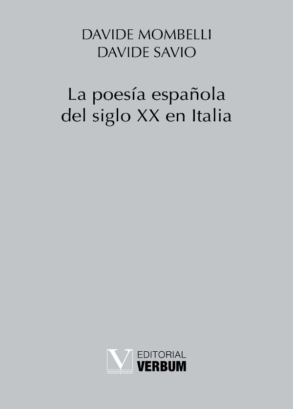 La poesía española del siglo XX en Italia | Mombelli, Savio
