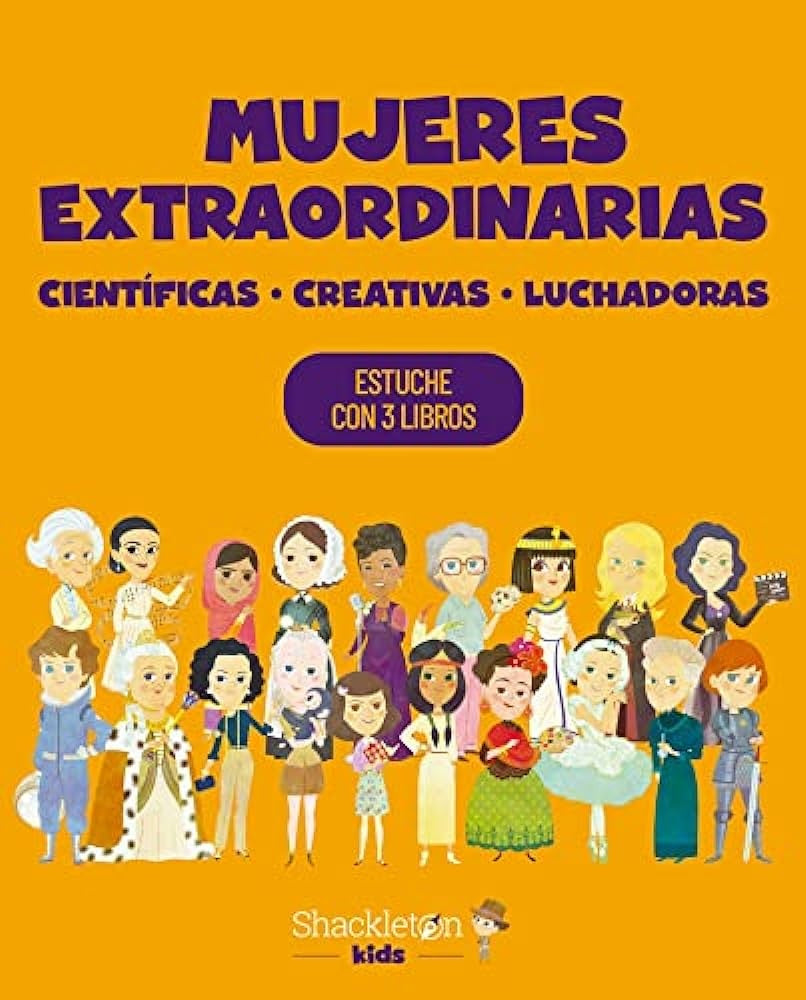 ESTUCHE MUJERES EXTRAORDINARIAS. CIENTIFICAS, CREATIVAS, LUCHADORAS.. | CRISTINA  SERRET