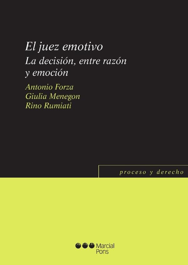 El juez emotivo | Menegon, Forza y otros