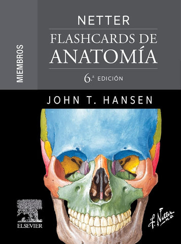 NETTER. FLASHCARDS DE ANATOMÍA. MIEMBROS (6ª ED.).. |  John T.  Hansen