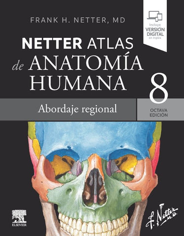 NETTER. ATLAS DE ANATOMÍA HUMANA. ABORDAJE REGIONAL.. | FRANK HENRY  NETTER