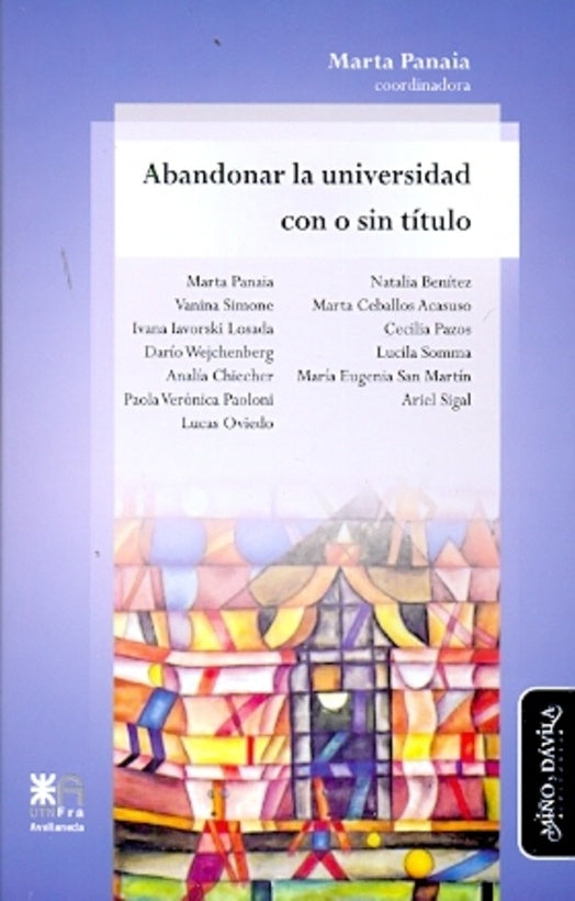 Abandonar la universidad con o sin título | Marta Panaia