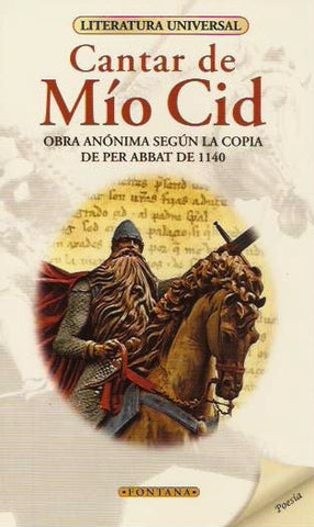 CANTAR DE MIO CID. | Anônimo