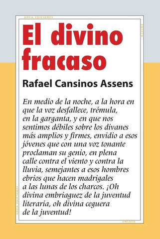 El divino fracaso | Rafael Cansinos Assens