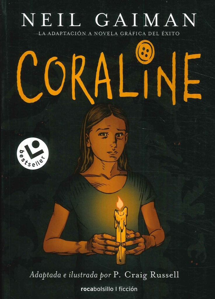 Coraline novela gráfica* | Neil Gaiman