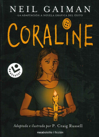 Coraline novela gráfica* | Neil Gaiman