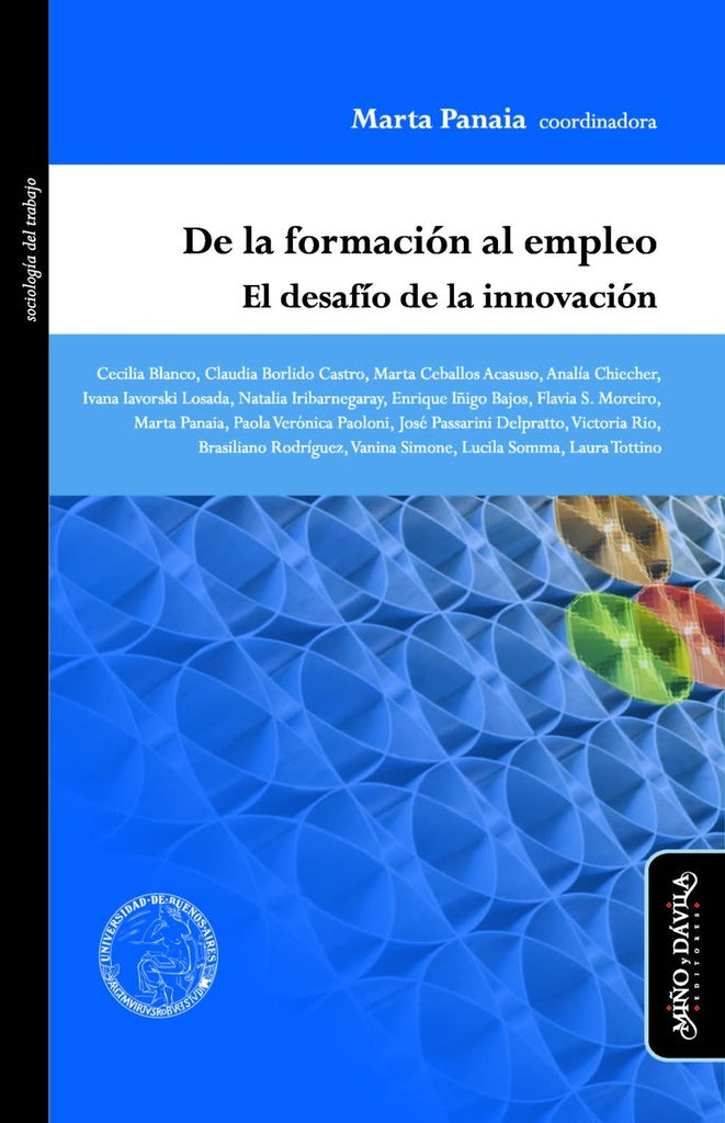 De la formación al empleo. | Marta Panaia