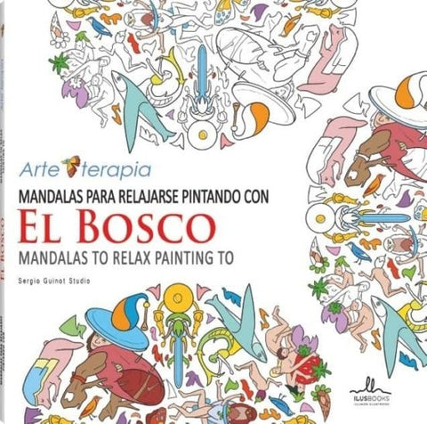 MANDALAS PARA RELAJARSE PINTANDO CON EL BOSCO..