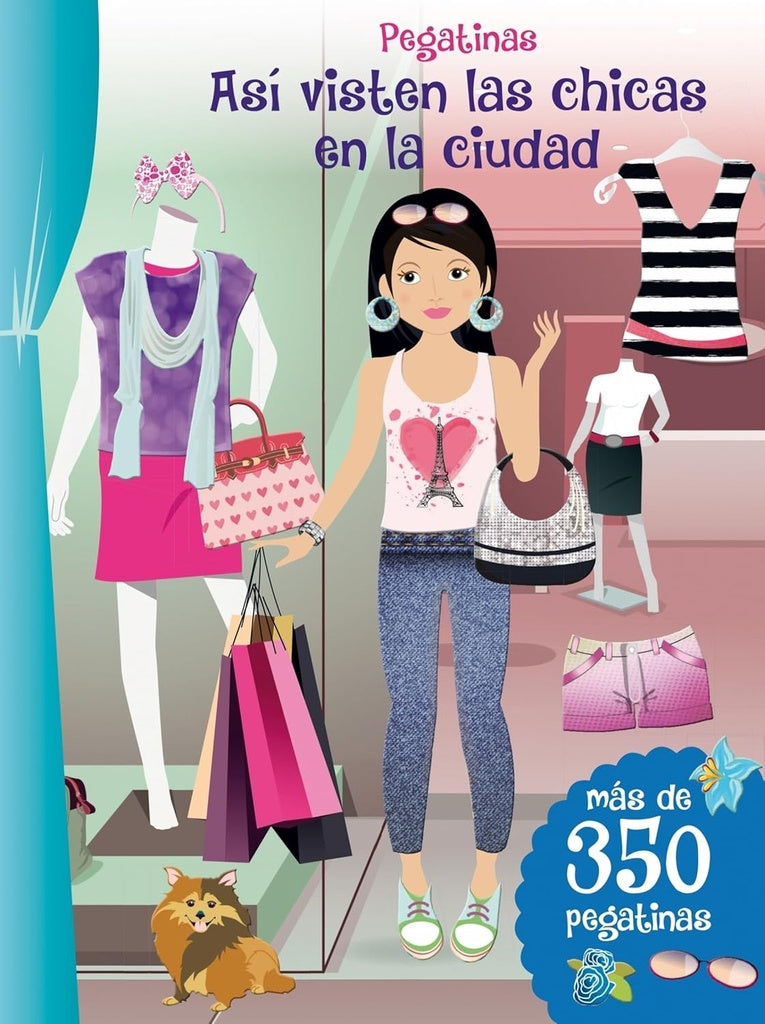 ASI VISTEN LAS CHICAS EN LA CIUDAD (PEGATINAS)*..