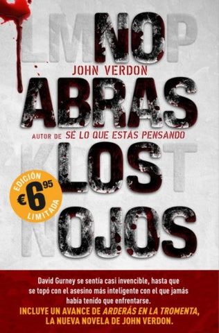 No abras los ojos | John Verdon