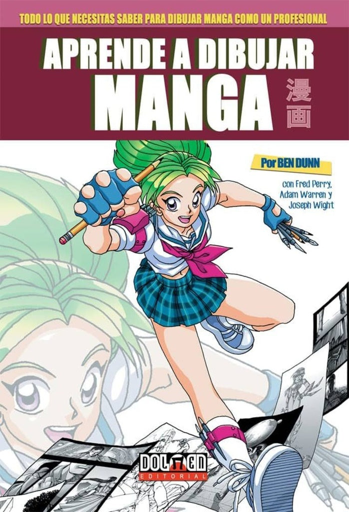 APRENDE A DIBUJAR MANGA CON BEN DUNN (CON DETALLES).. | Ben Dunn