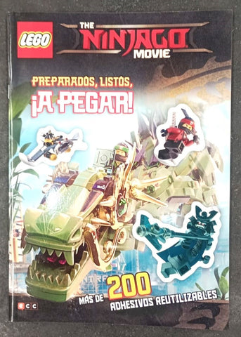 NINJAGO PREPARADOS  LISOTS A PEGAR..