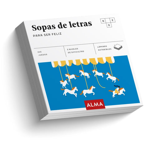Sopas de letra para ser feliz
