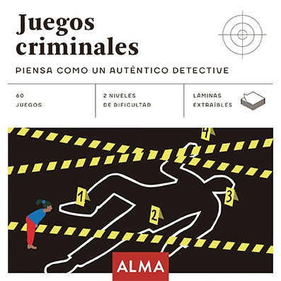 JJUEGOS CRIMINALES -PIENSA COMO UN AUTENTICO DETECTIVE | VACIO