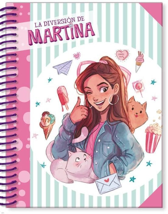 Libreta La diversion de Martina. Rosa | Martina  D'Antiochia