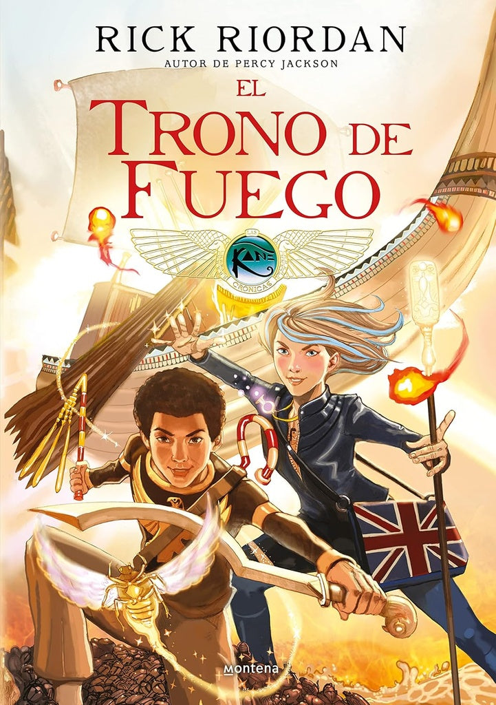 El trono de fuego (comic ) | Rick  Riordan
