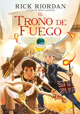 El trono de fuego (comic ) | Rick  Riordan