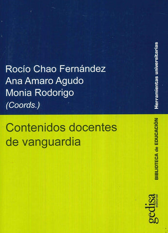 Contenidos docentes de vanguardia | Chao Fernández, Agudo y otros