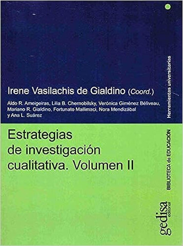 ESTRATEGIAS DE INVESTIGACION CUALITATIVA.. | IRENE VASILACHIS DE GIALDINO