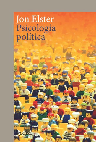 PSICOLOGÍA POLÍTICA.. | Jon Elster