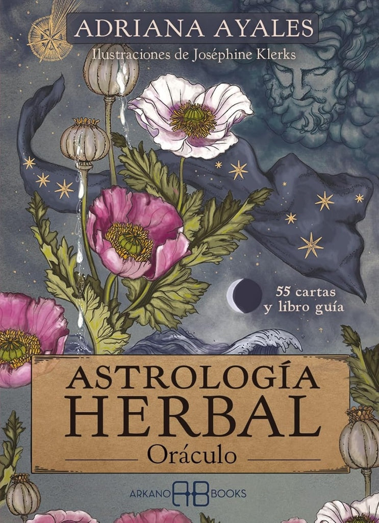 Astrología herbal. Oráculo. 55 cartas y libro guía | Adriana  Ayales