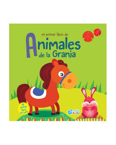 ANIMALES GRANJA-LIBRO BAÑO