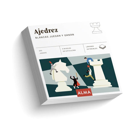 AJEDREZ-BLANCAS JUEGAN Y GANAN | VACIO