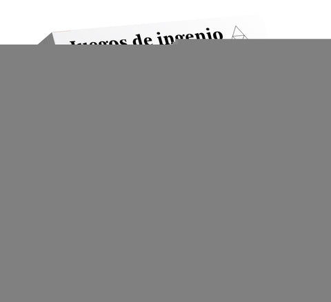 JUEGOS DE INGENIO CREATIVOS | VACIO