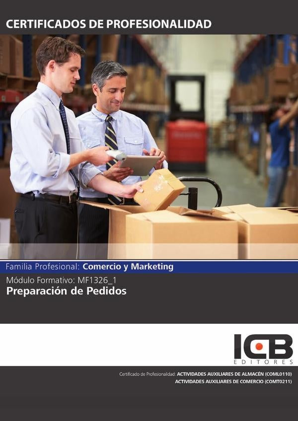 MF1326_1: Preparación de Pedidos | Carlos Trujillo Martínez