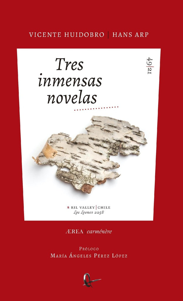 Tres inmensas novelas | Huidobro, Arp
