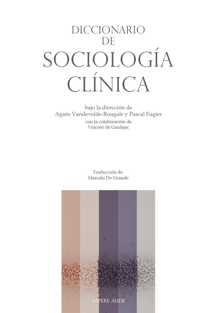 Diccionario de Sociología Clínica | Varios autores Varios autores