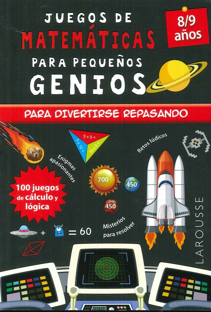 JUEGOS DE MATEMATICAS PARA PEQUEÑOS GENIOS 8-9..