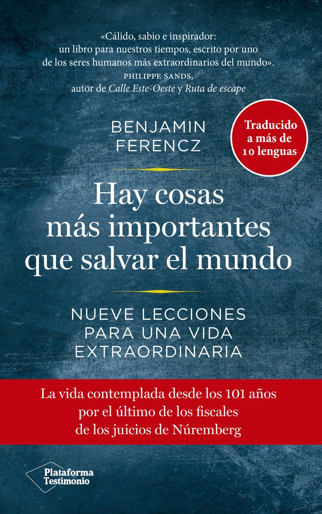 Hay cosas mas importantes que salvar el Mundo