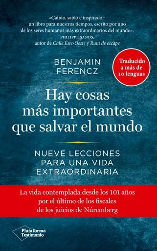 Hay cosas mas importantes que salvar el Mundo