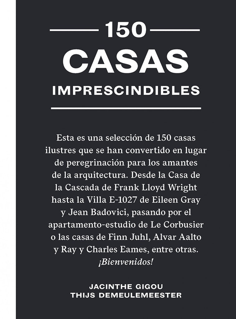 150 CASAS IMPRESCINDIBLES | JACINTHE GIGOU