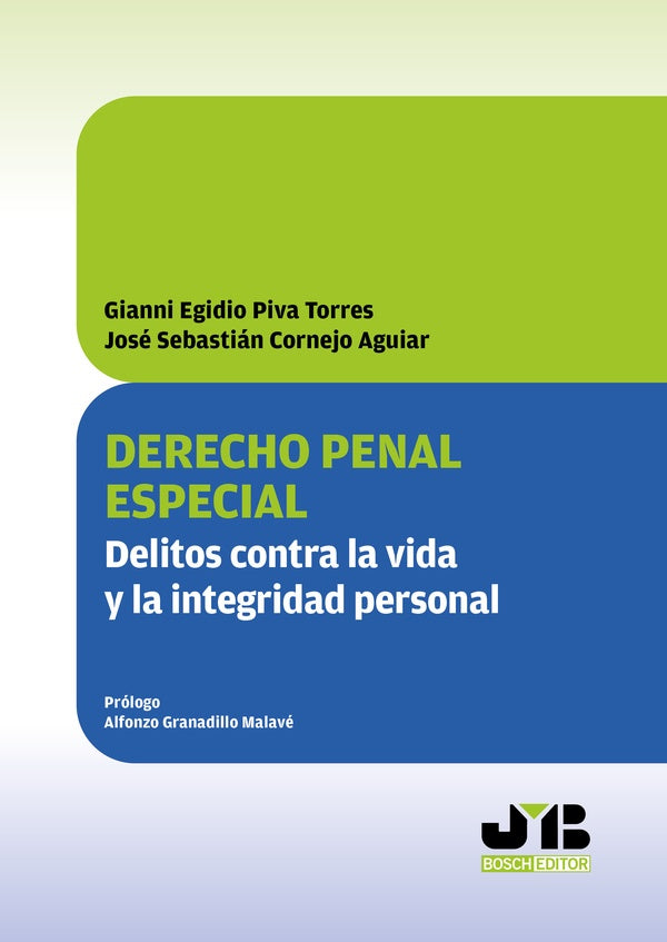 Derecho penal especial | Piva Torres, Cornejo Aguiar