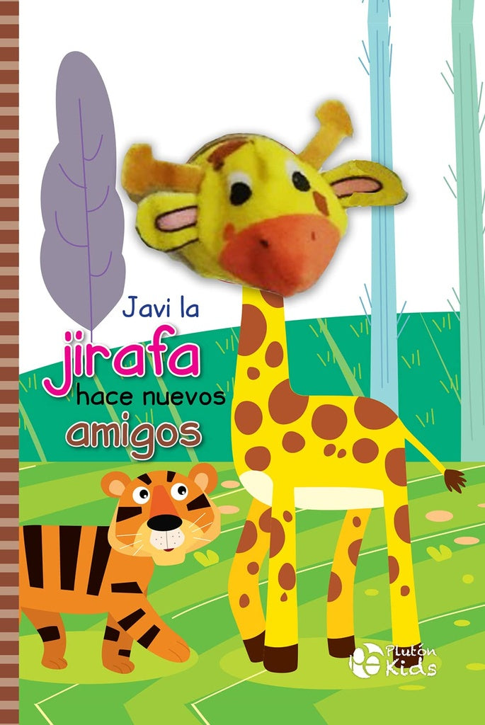 JAVI LA JIRAFA-LIBRO TÍTERE